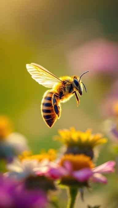 Buzzing Golden Beauty