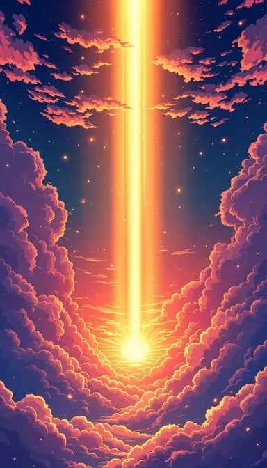 Heaven's Golden Beam