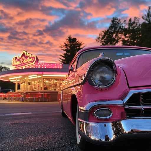 Vintage Diner Evening