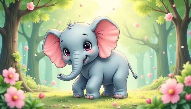 Magical Forest Elephant Magical Forest Elephant