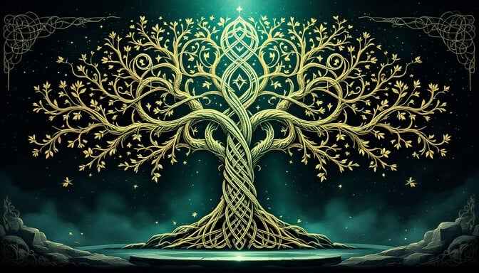 Mystical Celtic Tree