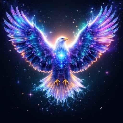 Cosmic Crystal Eagle Cosmic Crystal Eagle