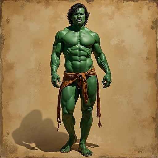 Powerful Green Titan