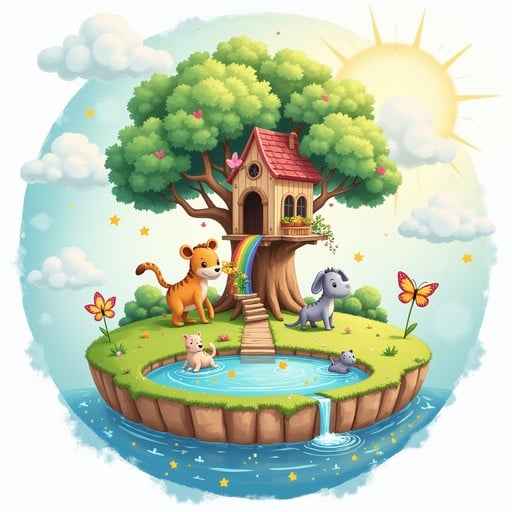 Magical Floating Paradise