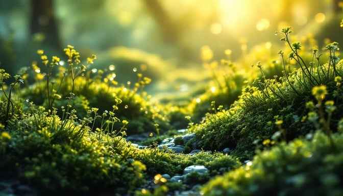 Magical Moss Morning