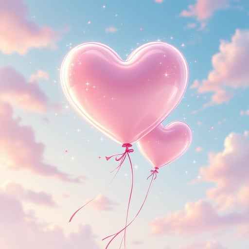 Floating Heart Balloons Floating Heart Balloons