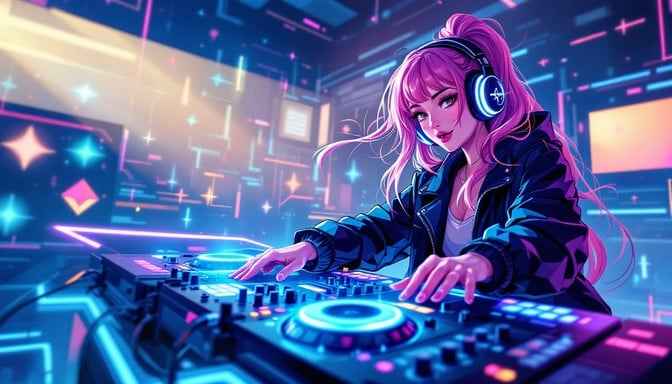 Neon DJ Dreams