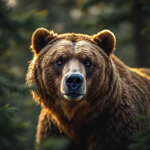 Majestic Bear Portrait Majestic Bear Portrait