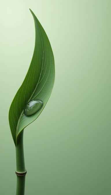 Dewdrop Bamboo Leaf Dewdrop Bamboo Leaf