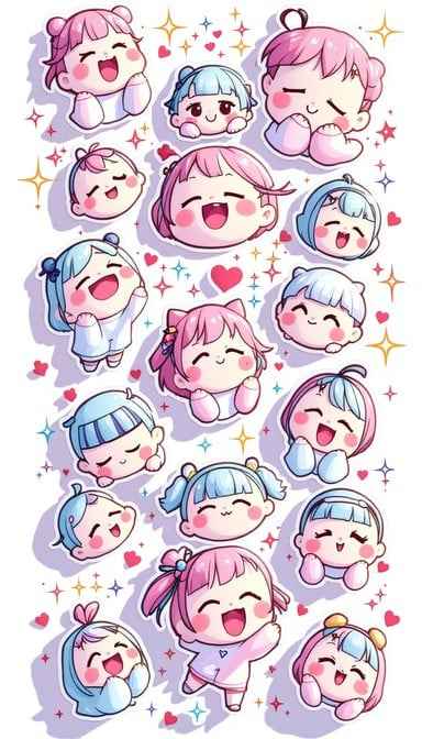 Kawaii Sticker Collection