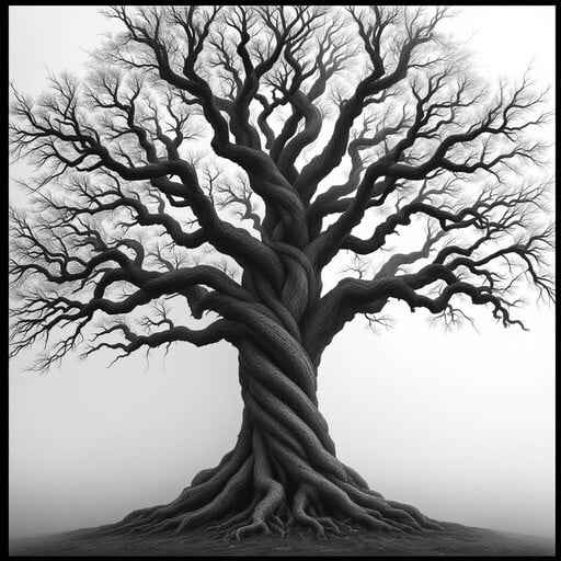 Twisted Ancient Tree