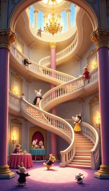 Magical Staircase Mischief