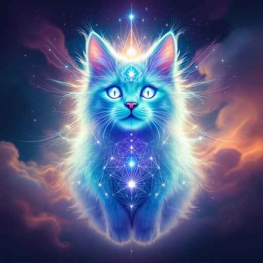 Cosmic Spirit Cat