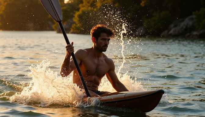 Sunset paddle adventure Sunset paddle adventure