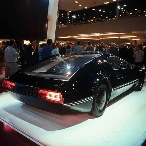 Futuristic Black Car Futuristic Black Car