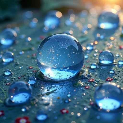Pristine Water Sphere