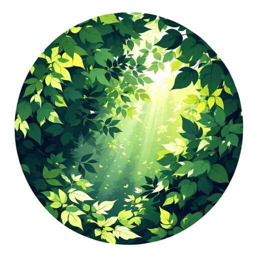 Sunlit Forest Canopy Sunlit Forest Canopy