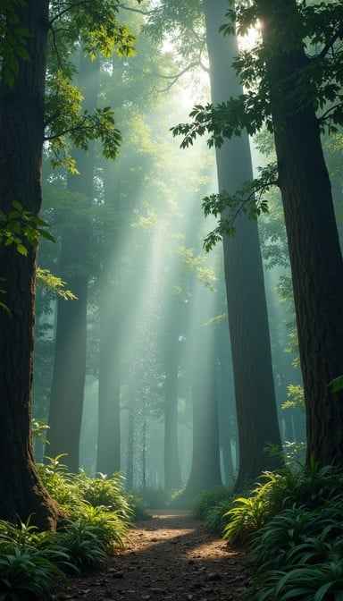 Mystical Forest Path