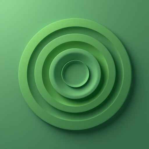 Circular Green Landscape