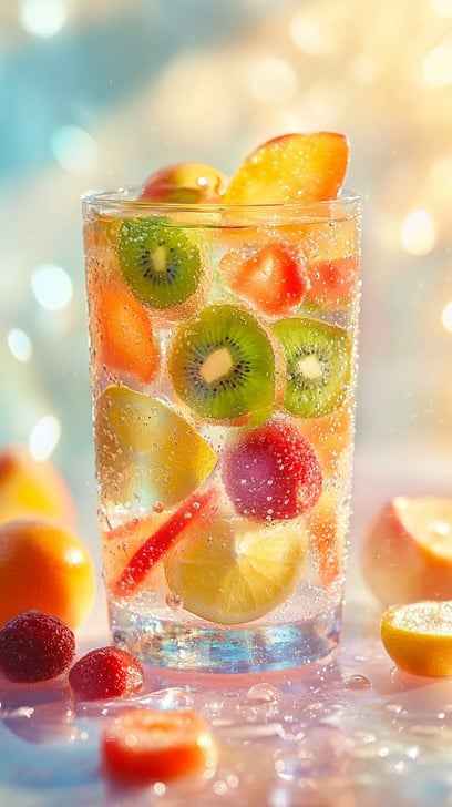 Fruity Refreshing Beverage Fruity Refreshing Beverage