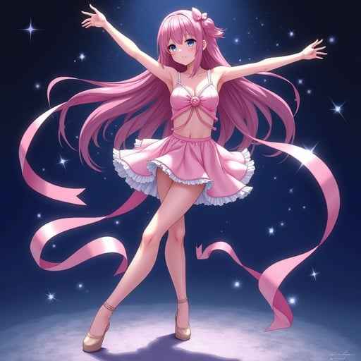 Graceful Pink Dancer Graceful Pink Dancer