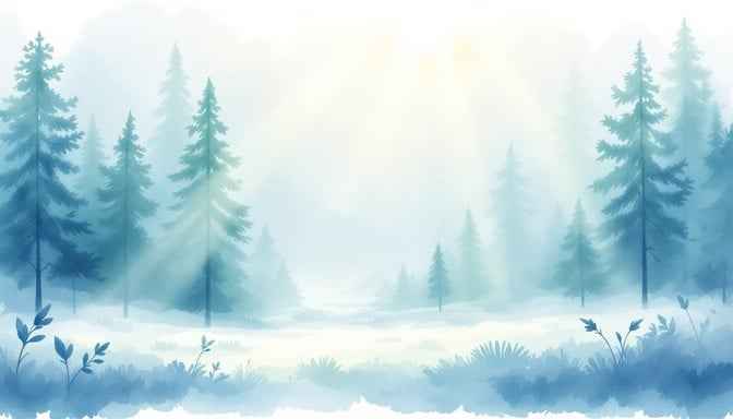 Misty Forest Morning