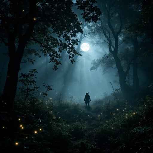 Moonlit Forest Mystery