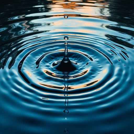 Hypnotic Water Circles