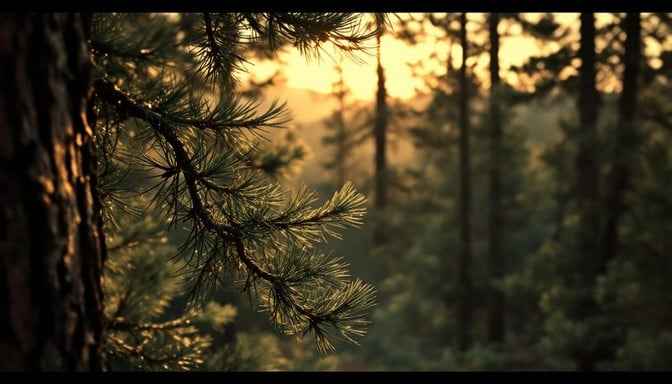 Golden Forest Light