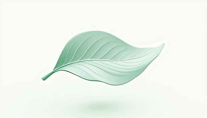Minimal Floating Leaf