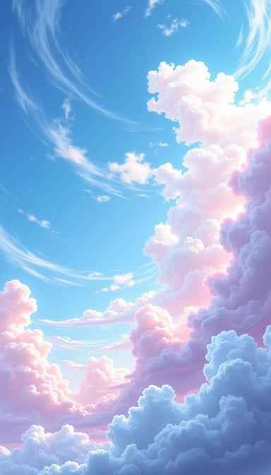 Dreamy Sky Swirls