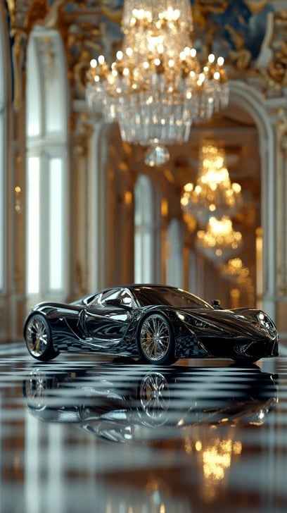 Elegant Black Car Elegant Black Car