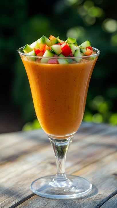 Delicious fruit smoothie