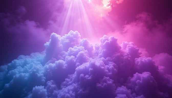 Celestial Purple Heavens