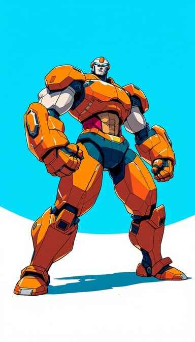 Mighty Orange Mecha Mighty Orange Mecha