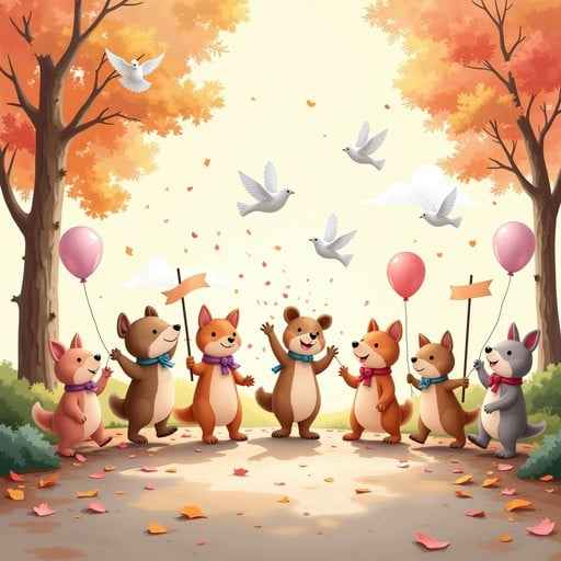 Joyful Animal Parade
