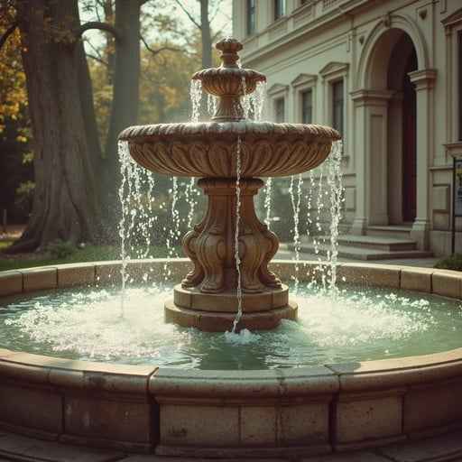 Historic Garden Fountain Historic Garden Fountain