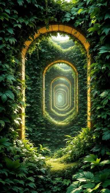 Enchanted Garden Tunnel Enchanted Garden Tunnel