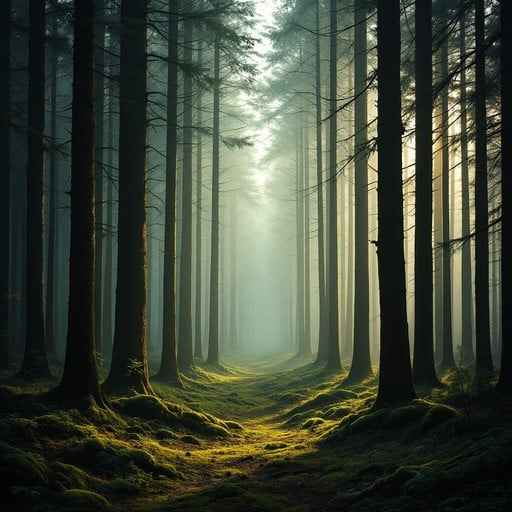 Mystical Forest Path