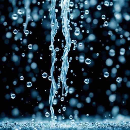 Dancing Water Droplets