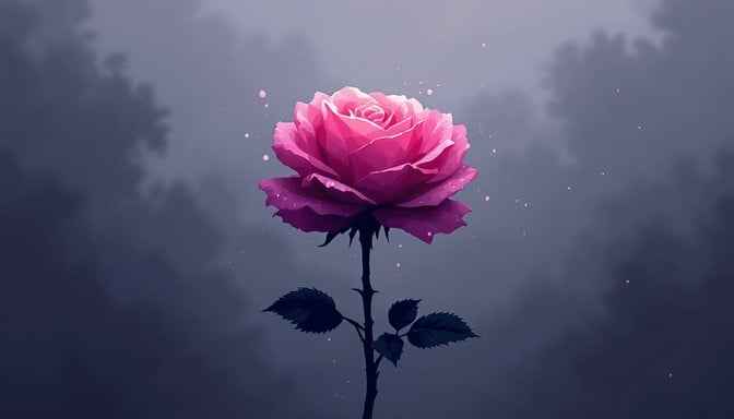 Mystical Pink Rose