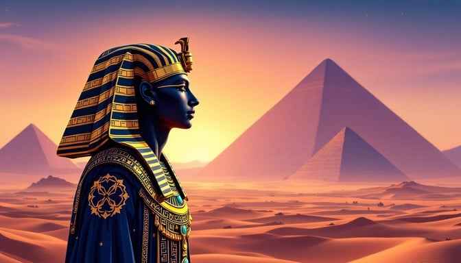 Egyptian Sunset Majesty Egyptian Sunset Majesty