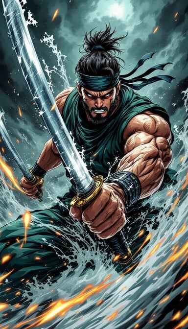 Warrior Storms Forward