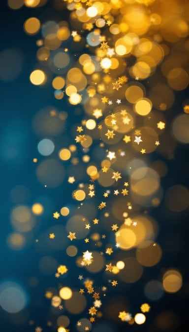 Falling Golden Stardust Falling Golden Stardust