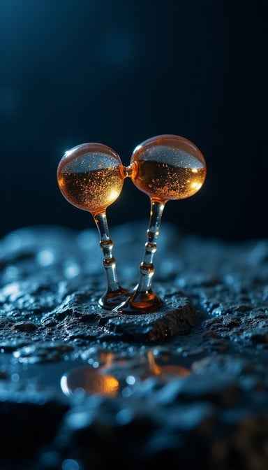 Golden Droplets Connect