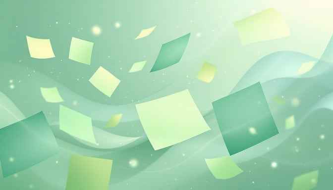 Dancing Paper Notes