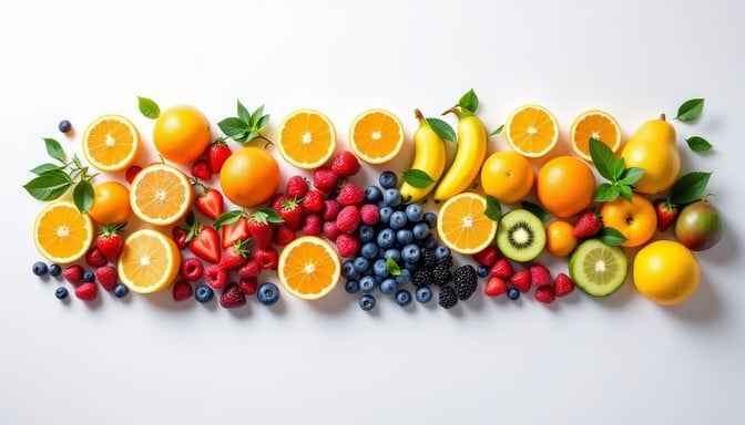 Fresh Fruit Rainbow