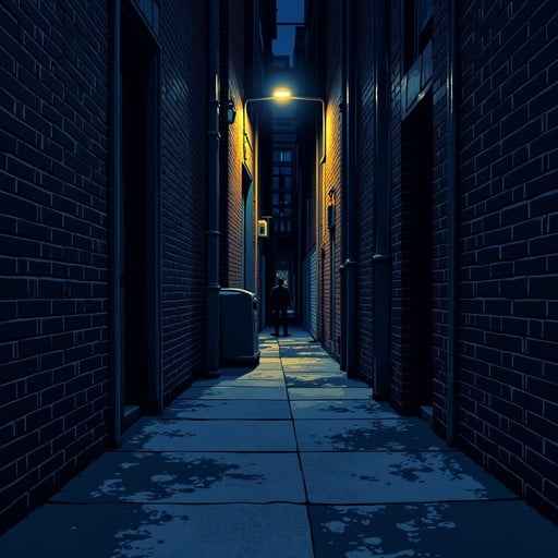 Mysterious Midnight Alley