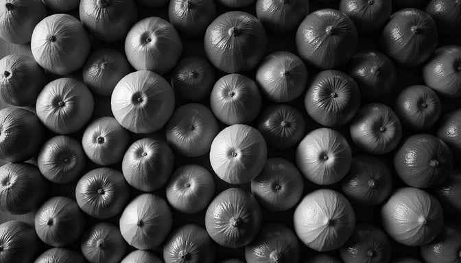 Monochrome apple array Monochrome apple array