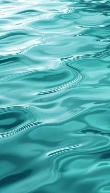 Rippling Teal Waters Rippling Teal Waters